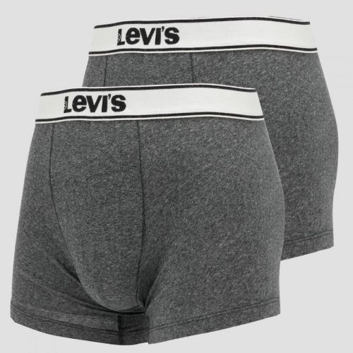 Levi's® 2Pack Boxer Brief Melange Dark Gray M