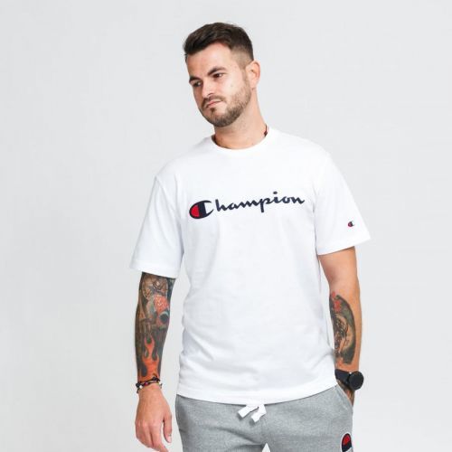 Champion Organic Cotton Crewneck Tee White S