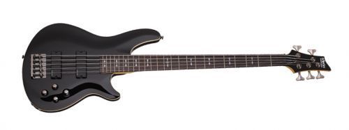 Schecter Omen 5, Rosewood Fingerboard - Gloss Black