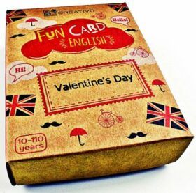 Creativo - Fun card English Valentine's Day
