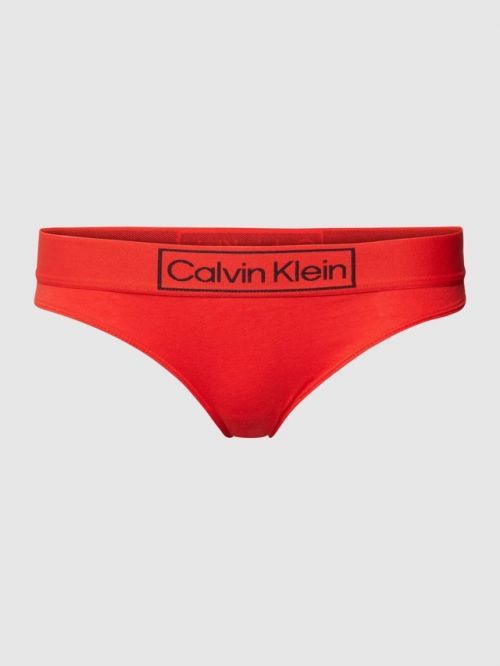 Dámské kalhotky Heritage - QF6775E XM9 - červenooranžová - Calvin Klein - S