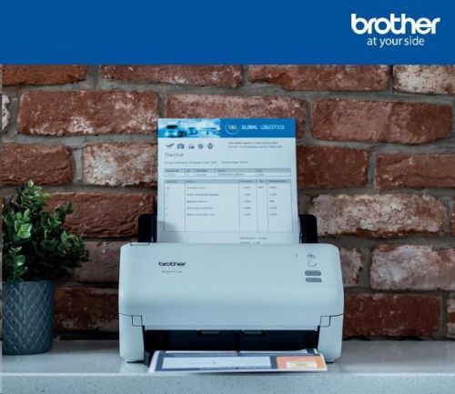 BROTHER skener ADS-4100 DUALSKEN A4 35ppm/70dual 600x600 60ADF USB