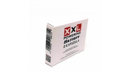 XXL powering Satisfy - silný výživový doplněk pro muže (2ks)