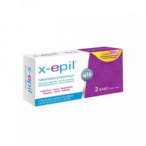 X-Epil Pregnancy rapid test strips 2 pcs