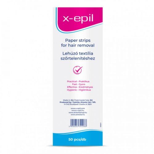 X-Epil Paper Strips for hair removal 50 pcs