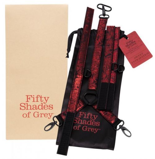 Fifty Shades Sweet Anticipation Neck Set (Black-Red)