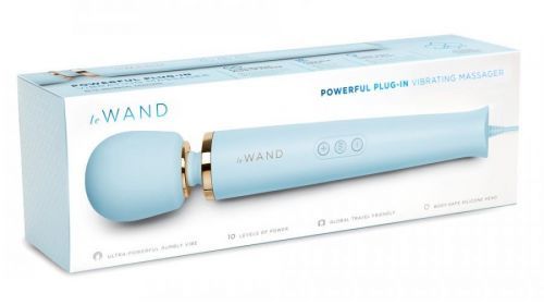 le Wand - exclusive mains massage vibrator (blue)