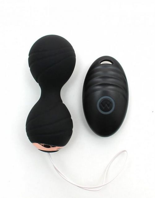 RIMBA - CANNES VIBRATING BALLS - black