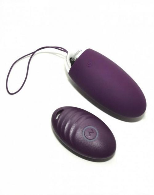 RIMBA TOYS - VENICE - EGG VIBRATOR WITH REMOTE CONTROL - PURPLE