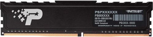 PATRIOT DDR4/16GB/3200MHz/CL22/1x16GB/Black (PSP416G32002H1)