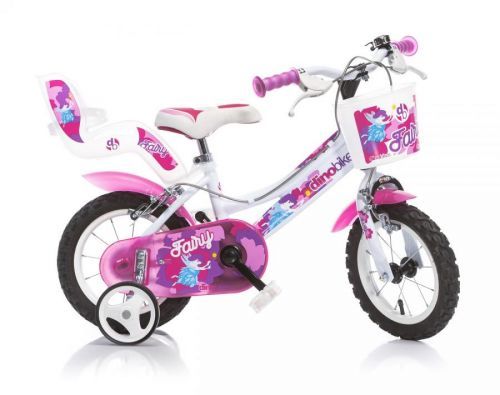Dino bikes Dino 126 Fairy bílá+růžový potisk 12palců