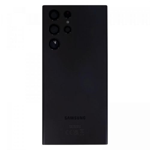 Kryt baterie Samsung Galaxy S22 Ultra, phantom black (Service Pack)