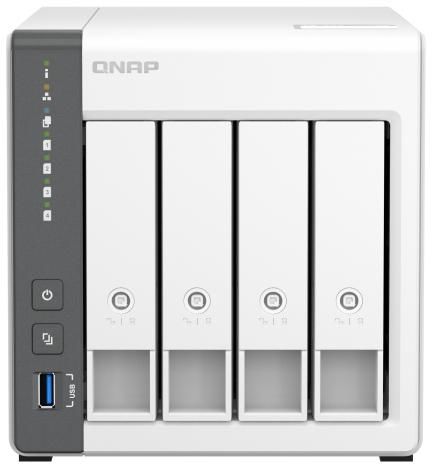 QNAP TS-433-4G (ARM 4core 2,0GHz, 4GB RAM, 4x SATA, 1x GbE, 1x 2,5GbE, 2x USB 2.0, 1x USB 3.2) (TS-433-4G)