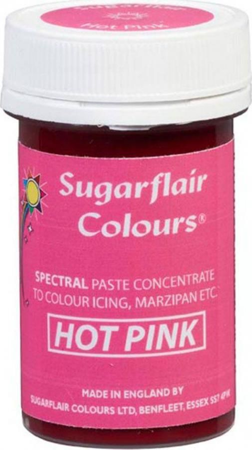 Gelová barva Sugarflair (25 g) Hot Pink