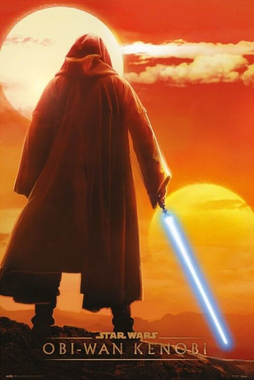 GRUPO ERIK Plakát, Obraz - Star Wars: Obi-Wan Kenobi - Twin Suns, (61 x 91.5 cm)