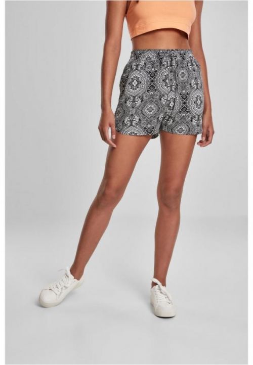 Ladies AOP Viscose Resort Shorts - bandana L