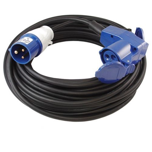Prodlužovací kabel Gimeg elektra Karavan 20 m + zásuvka Barva: černá