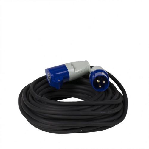 Prodlužovací kabel Gimeg elektra Karavan prodlužovačka 30m Barva: černá/modrá