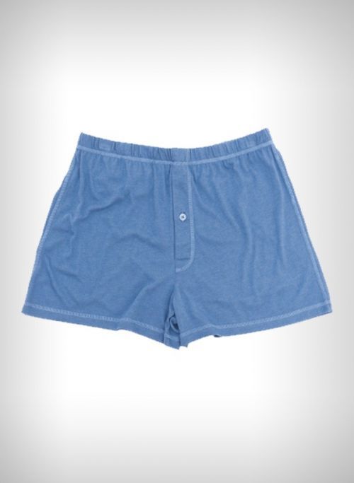 Pánské spodní prádlo - boxerky - bambusové boxerky (modré)