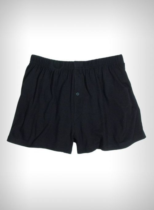 Pánské spodní prádlo - boxerky - bambusové boxerky (černé)