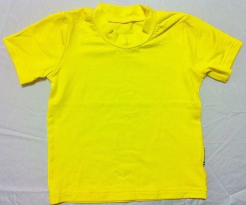 Bambusové tričko - dětské bambusové tričko  s krátkým rukávem (žlutá)