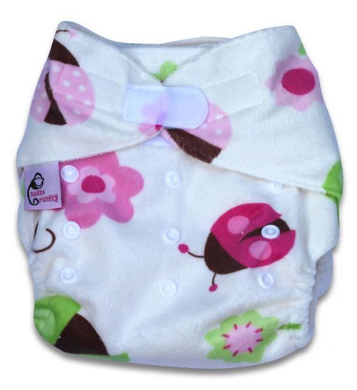 Bambusové plenkové kalhotky hračky růžová