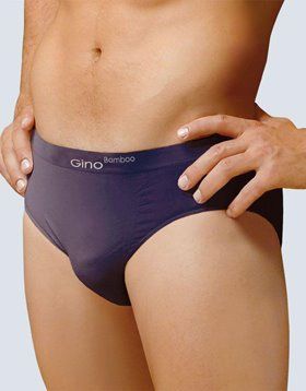 Bambusové slipy širší lem