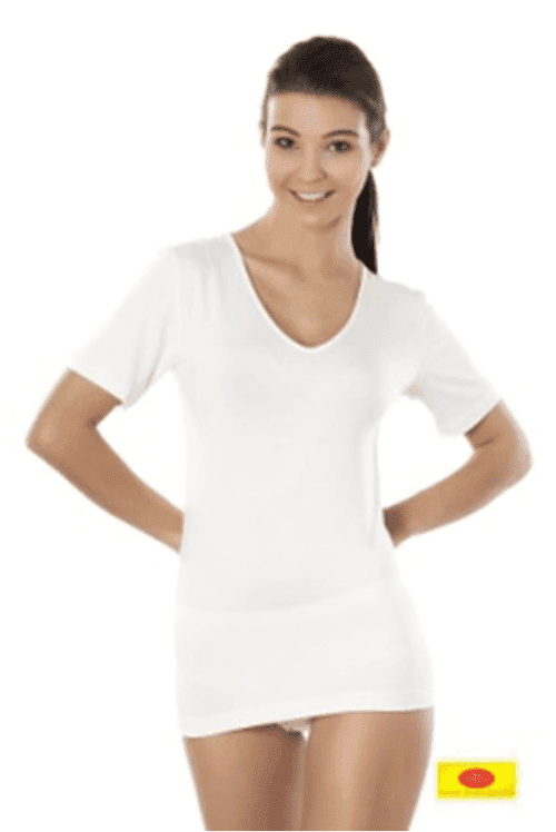 Dámské bambusové tričko do V