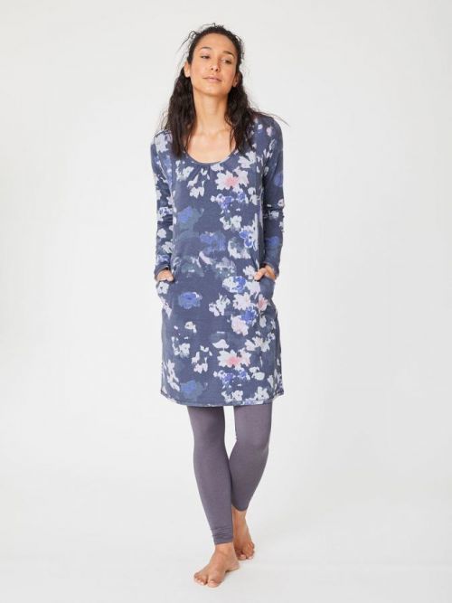 Bambusové šaty Brunia (květované)