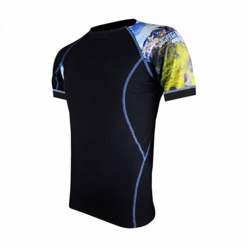 Highlander pánské bambusové tričko krátký rukáv (černá)