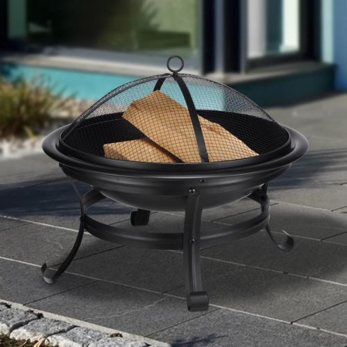 Přenosné ohniště s lapačem jisker, ø 56 cm