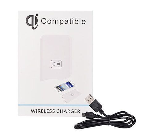 nabíječka pro mobil Univerzální bezdrátová nabíječka Fontastic Duro, Led, microUSB kabel, Qi kompatibilní