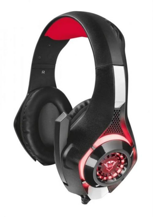 Trust sluchátka Gxt 313 Nero Illuminated Gaming Headset