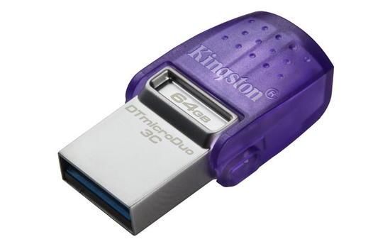 64GB Kingston DT MicroDuo 3C, USB 3.0 dual A+C, DTDUO3CG3/64GB