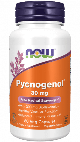 Now® Foods NOW Pycnogenol, 30 mg, 60 rostlinných kapslí