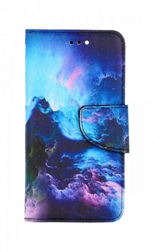 Pouzdro TopQ iPhone SE 2022 knížkové Obloha 74907
