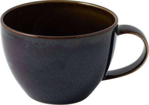 Tmavě modrý porcelánový šálek na kávu Villeroy & Boch Like Crafted, 247 ml