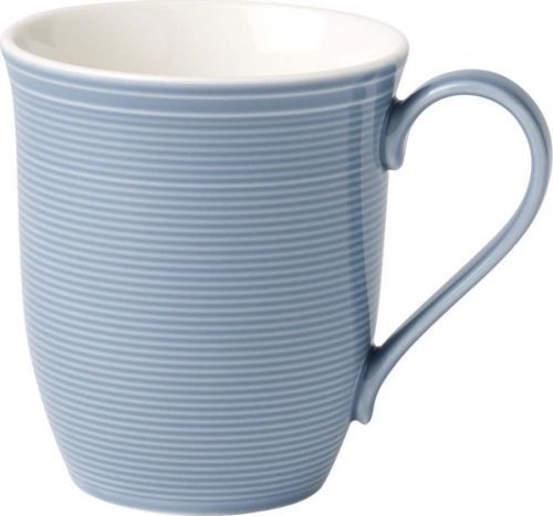 Bílo-modrý porcelánový hrnek Villeroy & Boch Like Color Loop, 350 ml