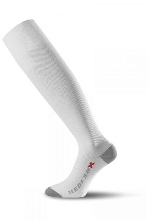 Lasting AMN 001 bílé zdravotní ponožky Velikost: (38-41) M