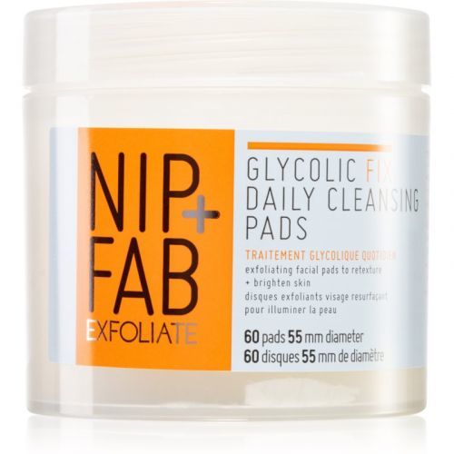 NIP+FAB Glycolic Fix čisticí tampónky 60 ks
