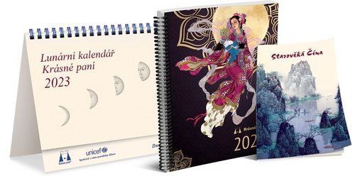 Lunární kalendář Krásné paní s publikací 2023 - Žofie Kanyzová