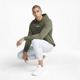 Modern Basics Hoodie TR Dark Green Moss