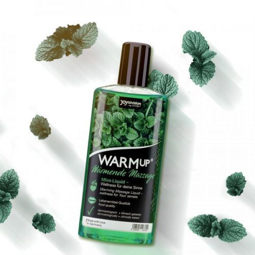 WARMup - warming massage oil (mint)