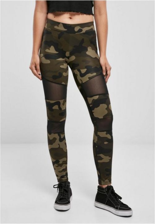 Ladies Camo Tech Mesh Leggings woodcamo/blk 3XL