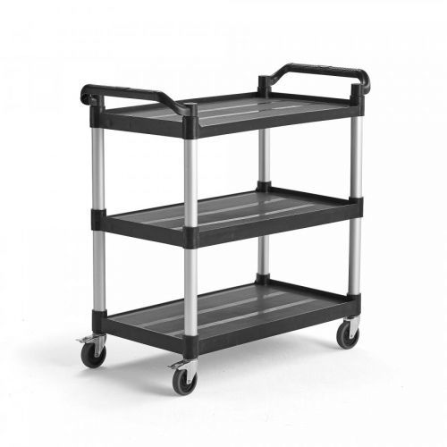Policový vozík MOVE, 3 police, 1020x490x980 mm