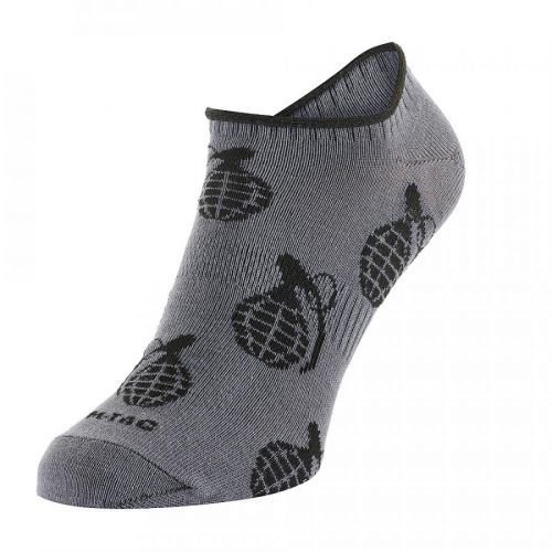 Lehké letní ponožky M-Tac Grenades - šedé, 43-46