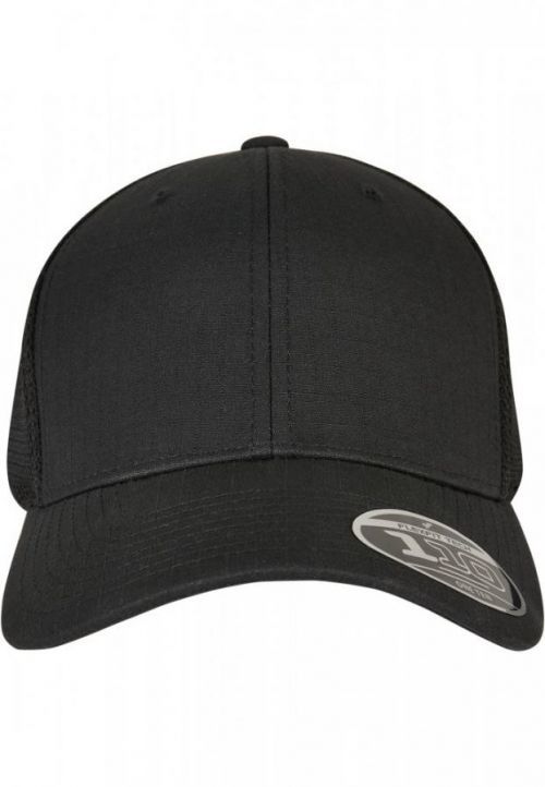 110 Flexfit Ripstop Mesh Cap - black