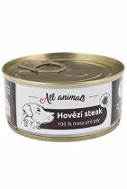 All Animals DOG hovězí steak 100g