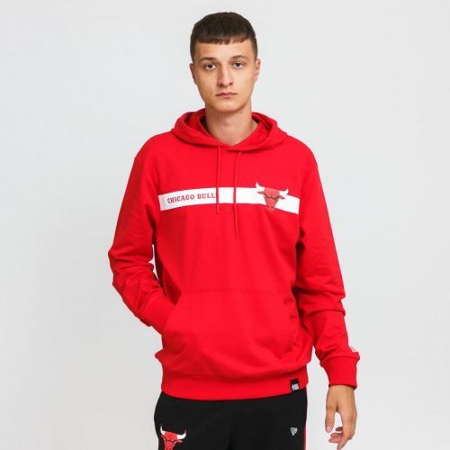 New Era NBA Team Logo PO Hoody Bulls Red L