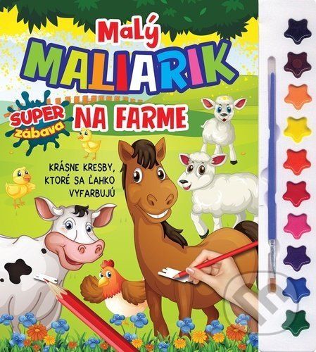 Malý maliarik - Na farme - Foni book
